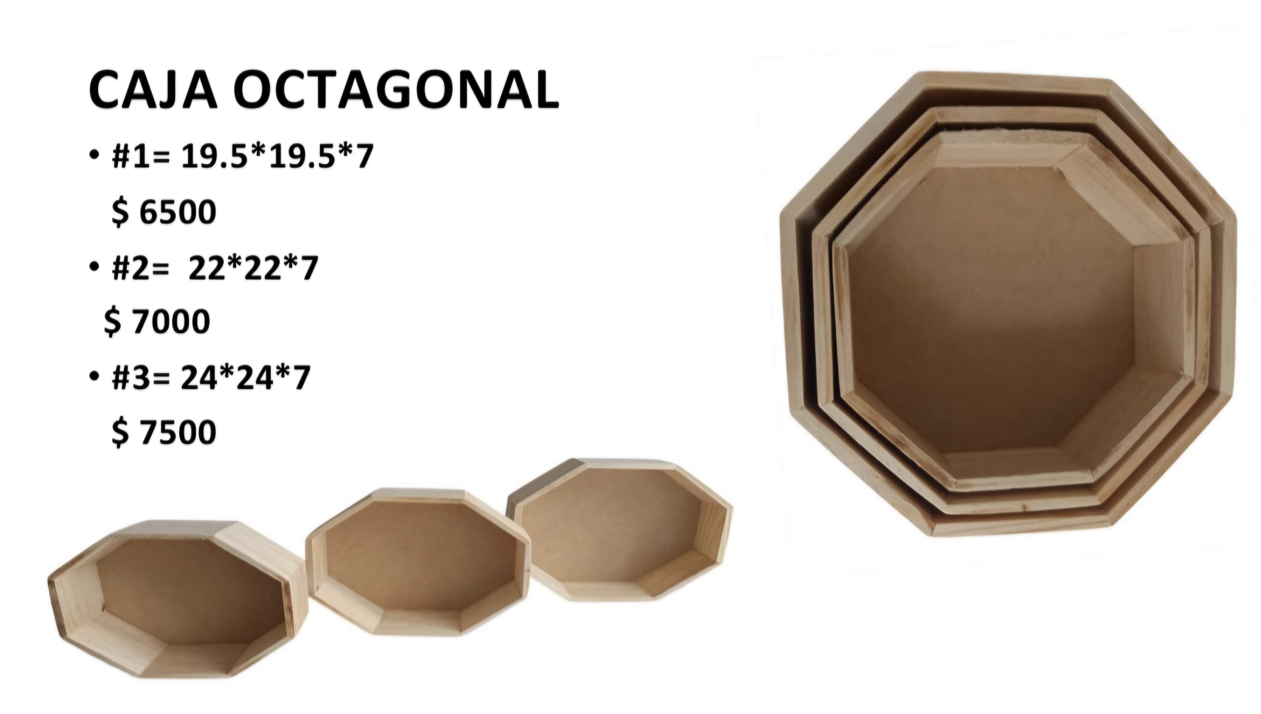 Caja Octagonal