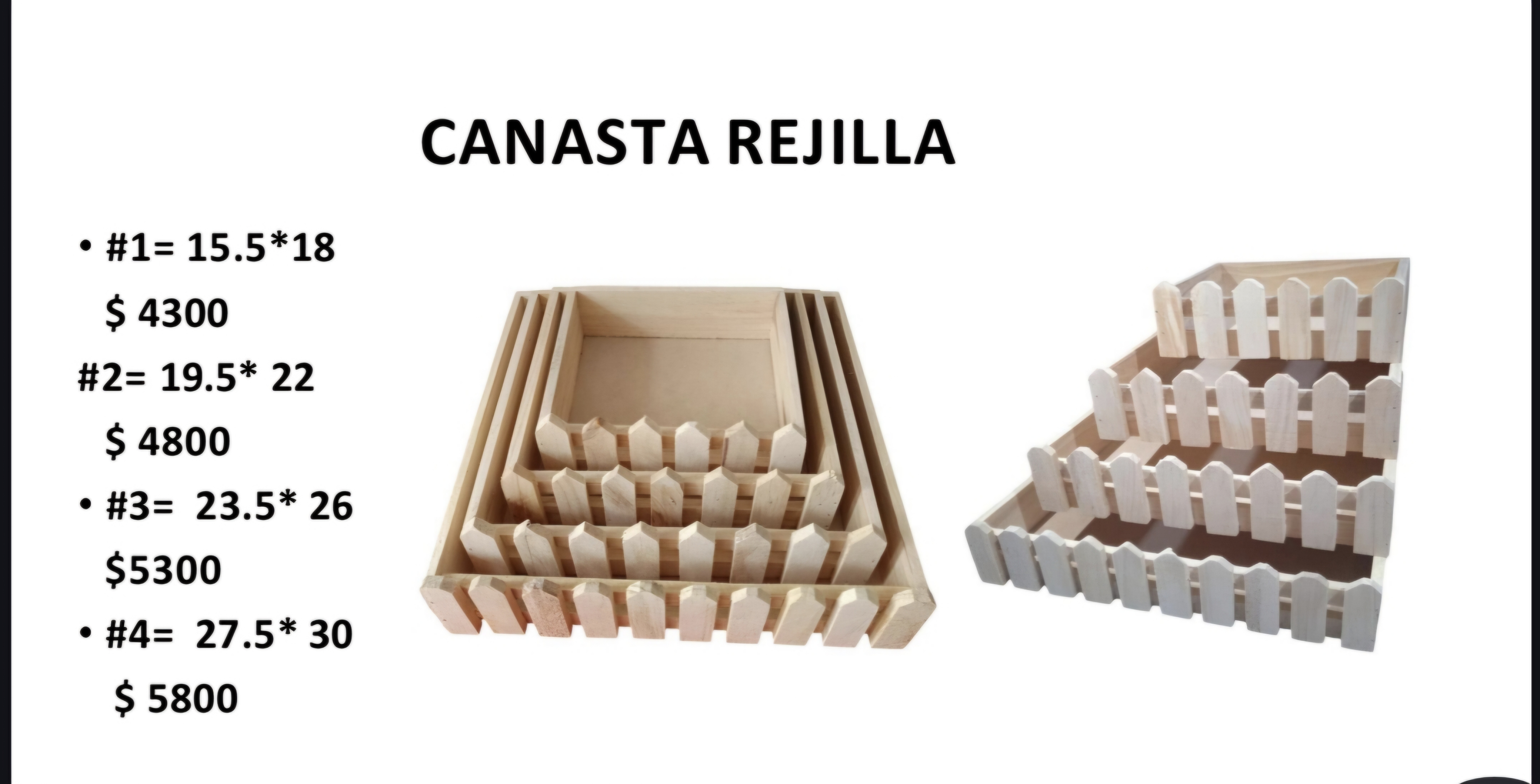 Canasta Rejilla